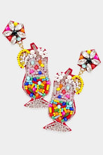 Load image into Gallery viewer, Beaded/Clay earrings