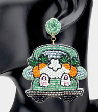 Load image into Gallery viewer, Beaded/Clay earrings