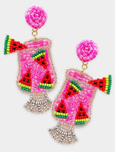 Load image into Gallery viewer, Beaded/Clay earrings