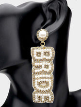 Load image into Gallery viewer, Beaded/clay earrings