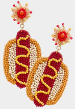 Load image into Gallery viewer, Beaded/Clay earrings