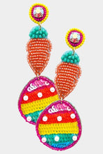 Load image into Gallery viewer, Beaded/Clay earrings