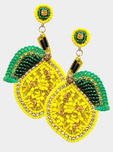 Load image into Gallery viewer, Beaded/Clay earrings