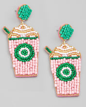 Load image into Gallery viewer, Beaded/clay earrings