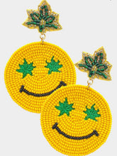 Load image into Gallery viewer, Beaded/clay earrings