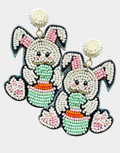 Load image into Gallery viewer, Beaded/Clay earrings