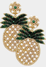 Load image into Gallery viewer, Beaded/Clay earrings