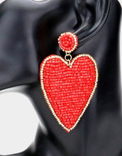 Load image into Gallery viewer, Beaded/Clay earrings