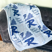 Load image into Gallery viewer, custom town/school blanket PREORDER
