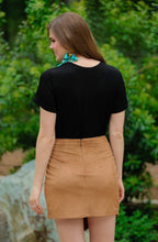 Load image into Gallery viewer, Wynn suede skirt
